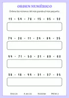 Vista previa - Hojas de trabajo - Cuaderno discalculia - Infantil y Primaria - página 3