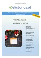 Vorschau - Stundenentwürfe - Weihnachten - Weihnachtspost - katholische Religion (7./8. Schulstufe) - Deckblatt