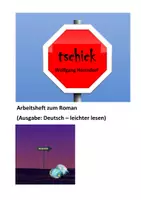 Vorschau - Stationenlernen - DaZ Arbeitsheft Tschick (Deutsch - leichter lesen) - Deckblatt