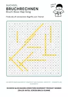Vorschau - Arbeitsblätter - Regeln der Bruchrechnung - Musiksong und Video als Lernhilfe - Seite 3