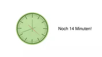 Vorschau - Präsentationen/Tafelbilder - Timer im Uhrenformat mit Akustischem Signal - Seite 1