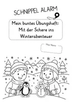 Vorschau - Arbeitsblätter - Feinmotorik Winter – Scherenübungen & Schneideübungen (Januar) - Seite 2