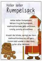 Vorschau - Arbeitsblätter - Holler boller Rumpelsack - Gedicht Nikolaus - Seite 2
