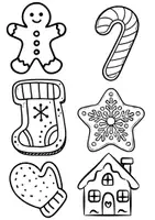 Vorschau - Mal- und Bastelvorlagen - Weihnachtlicher Keksteller - Kunst - Seite 2