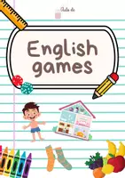 Vista previa - Hojas de trabajo - Juegos de vocabulario en inglés para primaria - Portada