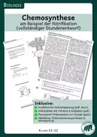Vorschau - Stundenentwürfe - Chemosynthese - vollständiger Stundenentwurf inkl. Material - Deckblatt