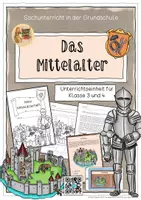 Vorschau - Stundenentwürfe - Das Mittelalter - Eine fertige Unterrichtseinheit (3/4) - Deckblatt