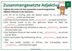 Vorschau - Arbeitsblätter - Adventskalender Deutsch 6.Klasse_Karte 22 - Seite 3