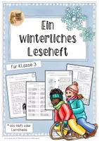 Vorschau - Unterrichtsreihen - Lesehefte (Durch das Jahr) für Klasse 3 - Materialpaket - Seite 1