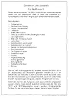 Vorschau - Unterrichtsreihen - Lesehefte (Durch das Jahr) für Klasse 3 - Materialpaket - Seite 2