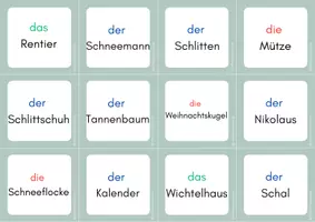 Vorschau - Spiele - der Winter - Sprechanlass-Minikarten - Seite 2