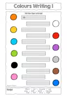 Vorschau - Arbeitsblätter - Revision Colours and numbers - Seite 2
