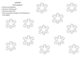 Vorschau - Fördermaterial/Inklusion - Mathe in Bewegung - Schneeflocken ZR 10000 - Seite 3
