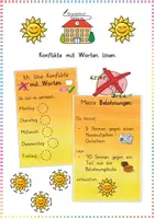 Vorschau - Bildkarten - Konflikte lösen / Soziales Lernen: Belohnungssystem (Classroom Management) - Fächerübergreifend - Kl. 1/2 - Deckblatt