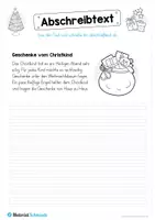 Vorschau - Arbeitsblätter - 10 Abschreibtexte zum Thema Weihnachten - Seite 2