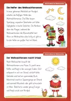 Vorschau - Arbeitsblätter - Karteikarten: 12 Abschreibtexte zu Weihnachten - Seite 2
