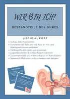 Vorschau - Spiele - Wer bin ich?- Zu den Bestandteilen des Ohres - Deckblatt