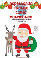 anteprima - Esercizi - Aspettando il Natale con la matematica - Pagina di copertina