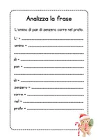 anteprima - Esercizi - Analisi grammaticale natalizia - Pagina 1