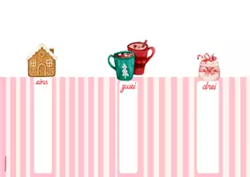 Vorschau - Bildkarten - Last Minute Adventskalender aus Schokoriegel - Seite 1