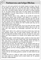 Vorschau - Mal- und Bastelvorlagen - Traumreise / Fantasiereise & Windlichter: Heiliger Nikolaus - Seite 1