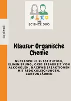 Vorschau - Klassenarbeiten - Klausur Organische Chemie II - Deckblatt