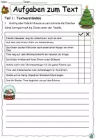 Vorschau - Arbeitsblätter - Lesetext mit Aufgaben "Advent bei Familie Neubauer" DaZ / Deutsch / KBW - Seite 3