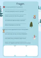 Vorschau - Arbeitsblätter - Wimmelbild Weihnachten Leseförderung Deutsch - Seite 3