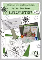Vorschau - Arbeitsblätter - Pop-up-Weihnachtskarten als Geschenk - Deckblatt
