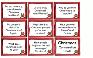 Vorschau - Spiele - Christmas - Conversation Cards - Seite 3