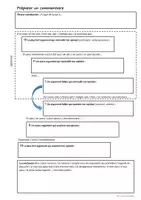 Vorschau - Arbeitsblätter - Le commentaire personnel (préparation, rédaction, évaluation) - Seite 1
