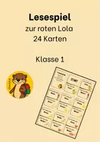 Vorschau - Spiele - Lesespiel: rote Lola - Klasse 1 - Deckblatt