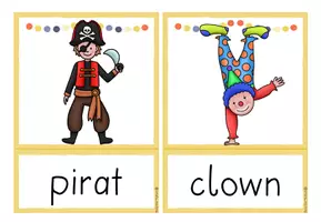 Vorschau - Fördermaterial/Inklusion - Carnival - Englisch - 17 Bildkarten (Karneval/Fasching) - Seite 2
