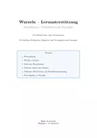 Vorschau - Arbeitsblätter - Wurzelgestze und Textbeispiele - Seite 1