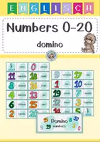 Vorschau - Fördermaterial/Inklusion - Domino numbers 0-20 - Deckblatt
