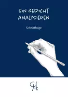 Vorschau - Arbeitsblätter - Ein Gedicht analysieren-Schrittfolge - Deckblatt