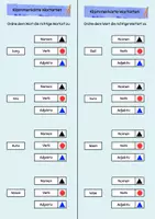 Vorschau - Aufgabenkarten - Wortarten Klammerkarten - Deutsch 2./ 3. Klasse - Seite 3