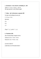 Vorschau - Arbeitsblätter - Test Wurzeln Pythagoras Ähnlichkeit Strahlensätze mit Lösung - Seite 2