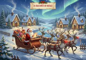 anteprima - Materiale di supporto/inclusione - 24 Racconti di Natale - Calendario dell'Avvento - Pagina di copertina