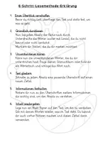 Vorschau - Unterrichtsreihen - 6-Schritte-Lesemethode - Seite 3