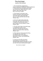 Vorschau - Lehrpläne/Lehrermaterial - The first Noel - Weihnachtslied in englischer Sprache - Seite 3
