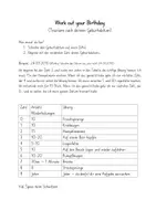 Vorschau - Anderer Materialtyp - Work out your Birthday - Seite 1