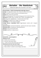 Vorschau - Arbeitsblätter - Balladen Klasse 7 | Der Handschuh (Schiller) - Seite 2