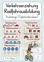 Vorschau - Arbeitsblätter - Verkehrserziehung / Radfahrausbildung - Tafelmaterial & Arbeitsblätter - Deckblatt