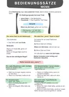 Vorschau - Arbeitsblätter - Bedingungssätze mit wenn – Erklärung & Übungen (A2/B1) - Deckblatt