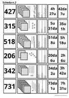 anteprima - Esercizi - schede didattiche sui numeri fino a 999 - Pagina 2