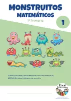 Vista previa - Hojas de trabajo - MONSTRUITOS MATEMÁTICOS (CÁLCULO 1º) - página 1