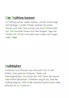 Vorschau - Arbeitsblätter - Abschreibkartei Frühling Klasse 2-4 - Seite 3