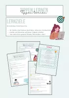 Vorschau - Arbeitsblätter - Tippen lernen - digitale Schreibfähigkeiten verbessern (Medienbildung) - Deckblatt
