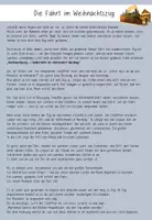 Vorschau - Präsentationen/Tafelbilder - Fantasiereise - Die Fahrt mit dem Weihnachtszug - Seite 1